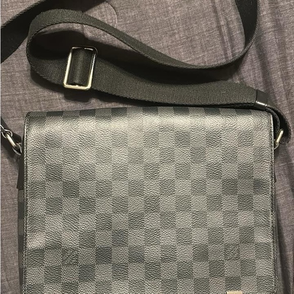 Graphite Damier Louis Vuitton PM Messenger Bag - Picture 3 of 3